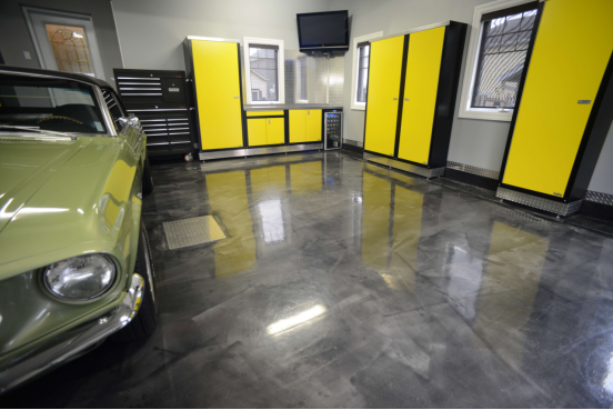 High-performance garage floor coatings