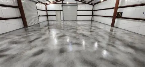 Gloss of garage floor coating