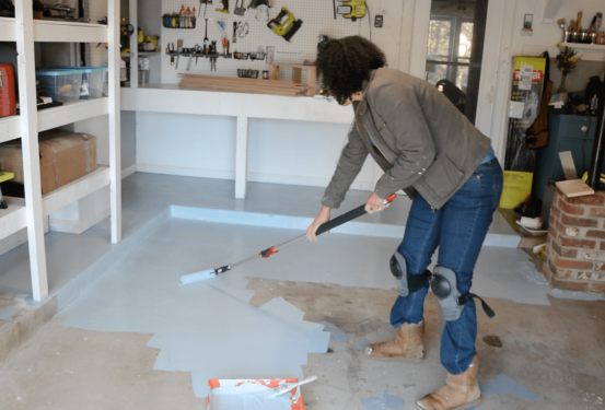 Garage Floor Coating 62045