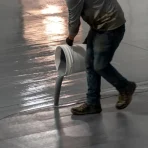 Polycuramine Garage Floor Coating, 1kg Kit, Outdoor special pu coating acrylic floor paint waterproof non-slip wear-resistant floor paint