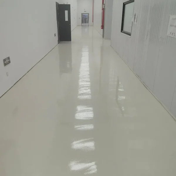 Water-based two-component epoxy floor paint garage workshop high strength wear-resistant and corrosion-resistant epoxy resin floor paint