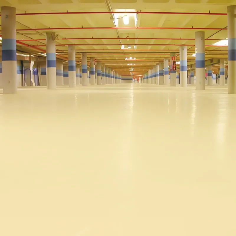 Water-based two-component epoxy floor paint garage workshop high strength wear-resistant and corrosion-resistant epoxy resin floor paint