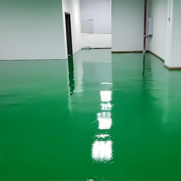 Water-based two-component epoxy floor paint garage workshop high strength wear-resistant and corrosion-resistant epoxy resin floor paint