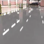 Water-based two-component epoxy floor paint garage workshop high strength wear-resistant and corrosion-resistant epoxy resin floor paint