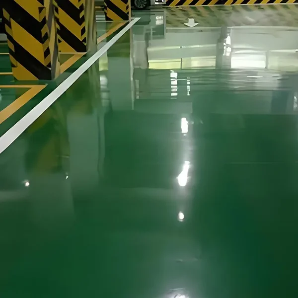 Water-based two-component epoxy floor paint garage workshop high strength wear-resistant and corrosion-resistant epoxy resin floor paint