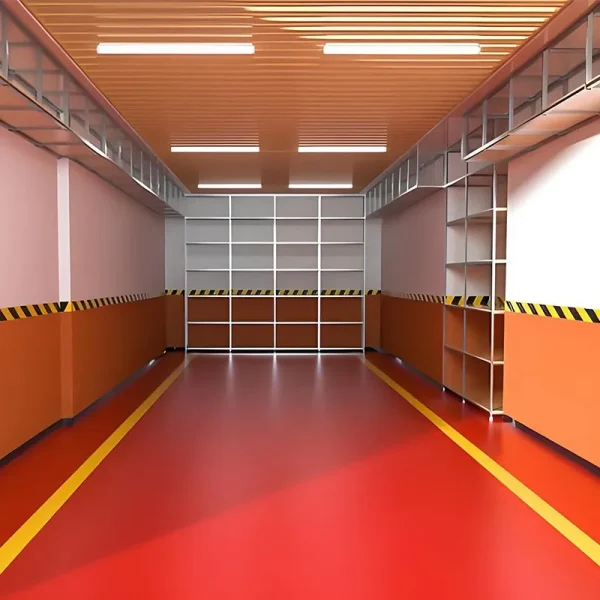 Water-based two-component epoxy floor paint garage workshop high strength wear-resistant and corrosion-resistant epoxy resin floor paint