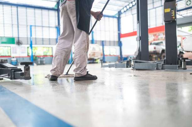 Garage floor coating maintenance
