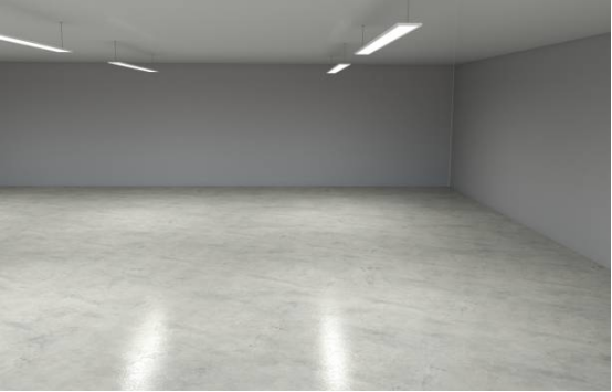 Garage Floor Coating Light Enhancement 3 Close-up of smooth, reflective garage floor surface.