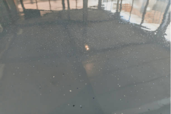 Garage Floor Coating Coastal Environmental Guidelines 1 Coastal garage floor with salt-resistant coating for long-term protection.